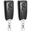Diyuna Confezione da 2 apriscatole per garage EcoStar RSC2-433, RSE2-433, RSZ1-433, compatibile con Hörmann EcoStar Liftronic 500/700/800 e Portronic D2500/D5000/S4000, 433,92 MHz