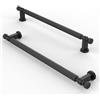 FURNIWARE 10 pezzi Nero maniglie per mobili 192 mm distanza tra i fori Maniglie dell'armadio da cucina Maniglia dell'armadio da cucina maniglia dell'armadio