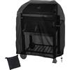 Timisea Telo di copertura per barbecue, 77 x 70 x 110 cm, telo di copertura per barbecue a gas, Oxford 420D, resistente alle intemperie, impermeabile, antistrappo, protezione UV