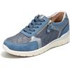 CLEIKS Ciabatta Donna Elegante Mocassino Donna Morbido Versatile Uscite (Blu Scuro, 38 EU, WCL260331-3)