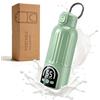 ExKeen Scaldabiberon portatile da 500 ml, 18000 mAh, riscaldamento rapido da 140 W e controllo preciso della temperatura, scaldalatte per latte materno, artificiale e acqua in movimento, ricarica USB-C,verde
