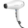 GA.MA Italy Professional, Asciugacapelli Classic Ion Bianco, 2200W, Motore AC, Tecnologia Ion Plus Anti-Frizz, 6 Combinazioni di Asciugatura, Filtro Amovibile, 2 Bocchette e Diffusore Inclusi