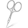 Beugo Forbici per Unghie, Forbici per Cuticole, Forbicina Professionale Unghie Forbicina Manicure Taglia Cuticole per Professionale e Domestico, Sabbiato di Terza Generazione