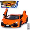 JAMARA 402618 Lamborghini Revuelto Diecast 1:32 con batterie a bottone - Modellino di auto giocattolo per bambini, modello auto in miniatura, idea regalo per bambini, apertura manuale e chiusura