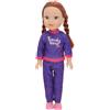 ColorBaby Mara - Bambola per bambini snodata, 36 cm, trecce rosse, stile sportivo, abbigliamento incluso, bambole realistiche, giocattoli per bambini 3 anni, regali di Natale per bambini (39362)