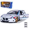 JAMARA 402621 BMW 3.0 CSL Hommage R Diecast 1:24 con batterie a bottone - Modellino di auto giocattolo per bambini, modello auto in miniatura, idea regalo per bambini, porte aprire/chiusura manuale
