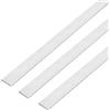 Alberts 499617 - Asta piatta autoadesiva, in alluminio, sabbiata argento, 1000 x 20 x 2 mm, set da 3 pezzi