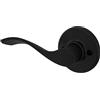 Kwikset Balboa - Leva per mancini, colore: Nero opaco
