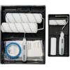 Harris Seriously Good - Kit per decorare la stanza, 10 pezzi, rulli, pennelli, nastro, foglio antipolvere