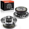 Frankberg 2x Cuscinetti ruota Set di cuscinetti ruota Posteriore Ruota flangiata diametro 116,2 Con Anello magnetico ABS Compatibile con 147 937 GT 937 156 Sportwagon 932 156 932 Replace# 60652014