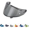 Generico Visiera per casco Suomy Stellar 1 Speedstar 1 Track-1 TX-Pro (Nero chiaro)