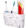 SZYRL Portaspazzolino per bagno Supporto per dentifricio Supporto da bagno Organizer per spazzolino da denti Porta pennelli da trucco
