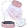 SAVILAND Mini Lampada UV per Unghie con Sensore Automatico Smart e Display LCD, 36W USB LED Mini Lampada per Unghie a Gel con 3 Modalità, Mini Asciugatore per Unghie Portatile Adatto per Salone e Casa