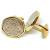 OCC Old Coin Cufflinks Gemelli originali 2000 per 24° compleanno/anniversario, ideali per un 24° compleanno GLD, Misura unica, Placcato oro, Altro tipo di chiusura