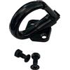one by Camamoto gancio moschettone, attacco porta borse in alluminio nero, per bagagli, per Vespa 50N, Primavera, Sprint, PX Lusso, T5 Classic LML rif. orig. 57468