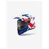 AIROH COMMANDER 2 REVEAL BLUE/RED GLOSS Casco Cross