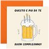 Central 23 Biglietto Auguri Birra Scherzo Uomo This Seems More You Umoristico Marito Amanti Spiritoso Idea Regalo Con Adesivi