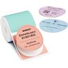 NIIMBOT Etichette termiche adesive per NIIMBOT Etichettatrice B1, B21, B21 Pro e B3S (41 x 41 mm), 175 etichette, impermeabili e resistenti all'olio, per la casa e regalo fai da te (colore)