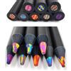 S.E.Q quick.simple.easy SEQ Matite Arcobaleno a 8 Colori: Matite Colorate Jumbo per Adulti e Bambini, per Colorare, Disegnare, Materiale Scolastico e Artistico
