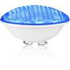 KWODE LED PAR56 36W luci piscina blu PC, lampadina led piscina 12V 6000K IP68