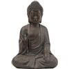 Xintim Statua di Buddha per Arredamento Casa, Statua di Buddha Decorazione Zen, Decorazione di Buddha per Meditazione Marrone 7 Pollici(17,8cm)