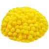 TOAOB THE ONE AND ONLY BABY TOAOB 300 pezzi Pom Poms per Lavoretti Giallo 2cm Mini Pompon Piccoli Pon Pon per Decorazione Festiva Artigianato Creativi Fai Da Te Cucito