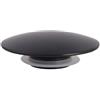 EasyByMall Lavello di scarico per lavabo, 66 mm, nero opaco, con pulsante a pressione, filettatura M8, per bagno e cucina