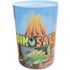 BLUECHOLON Salvadanai originali per bambini. Salvadanaio infantile in latta. Salvadanaio in latta grande XXL (Dino Volcan, 16x12)