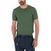 Giosal T-Shirt Uomo Maglia Basic Manica Corta Tinta Unita Girocollo Filo Casual Vari Colori (IT, Testo, XL, Regular, Regular, Verde Acqua)