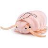 Tiny Heart Peluche Giocattoli Isopodi Giganti Morbido Animale Imbottito Simulazione Realistica Bathynomus giganteus per Bambini Amanti della Vita Marina Biologia Marina Rosa Oceano 5''
