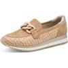 Jana Damen Sneaker Slip On Vegan 8-24766-42, Scarpe da Ginnastica Donna, Bronzo Nero, 38 EU