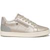 Geox Donna D BLOMIEE Sneaker, Argento, 39 EU, Argento, 39 EU