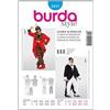 burdastyle Burda 2415 modello abito costume di carnevale clown & Pinguino (da donna, taglia 36 - 50) Level 3 Medio