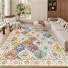 SHACOS Tappeto Grande per Salotto 200x290 cm Colorato a Pelo Corto Tappeti Antiscivolo Lavabile per Camera da Letto e Soggiorno