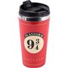 United Labels Tazza da caffè Harry Potter - Hogwarts Express Platform 9 3/4 Tazza termica isolata Tazza da caffè rossa 350 ml