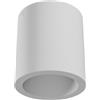 Applique da soffitto 7W Rotonda UGR19 - Bianca o nera