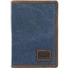 Cactus Mala CACTUS Tela Holder/passaporto in pelle con tecnologia RFID Protezione 216_81 Denim