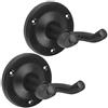 Tiger Gst84-Bk Supporto A Muro per Ukulele Supporto per Uke, Banjo e Mandolino, Confezione da 2