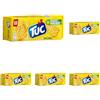 Tuc Original, Snack Friabili dal Gusto Dolce e Salato con Cottura al Forno e Grano 100% Italiano, 100g (Confezione da 5)