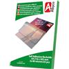 Albyco Buste per laminazione AUTOADESIVE- Foglio di Laminazione A4 (216x303 mm) - Lucido - Spessore 2x80 (160) Microns - 25 Pezzi - Foglio Plastificante - Pouches di plastificatrice