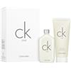 Calvin Klein Ck one Eau de Toilette e gel doccia unisex Set di fragranze 1 pz.