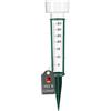 Lantelme pluviometro con picchetto da 24 cm x 8 cm in plastica e Vetro | Misuratore di precipitazioni per Il rilevamento della quantità d'Acqua in Giardino, Serra e Agricoltura