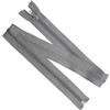 Aerzetix - Set di 5 Cerniere a Spirale N°5 75 cm Separabili con Cursore - Metallo, Nylon Poliestere - Cucitura e Riparazione creazioni Tessili - Colore Grigio