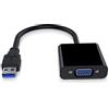 RGBS Adattatore da USB 3.0 a VGA, USB a VGA scheda video, scheda grafica, scheda display, cavo adattatore esterno per PC laptop Windows 7/8/8.1/10