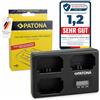 PATONA Caricabatterie Triplo USB-C per Sony NP-FZ100 - carica 3 batterie insieme - per Alpha A1 A9 II A7 III/IV A7R III/IV A7S III A7C A6600, FX3, FX30, ZV-E1 - il set video sempre carico