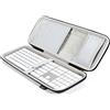 RAIACE Custodia rigida da viaggio per Apple Magic Keyboard + Magic Mouse. (la vendita è solo custodia). - Grigio (fodera grigia)