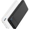 AsperX Power Bank, Confezione da 2 Power Bank 10000mAh, Batteria Esterna Ingresso e Uscita USB C con 2 Porte USB, Batteria di Backup Compatibile con iPhone, Huawei, Samsung Galaxy