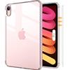 ProCase Custodia Trasparente per iPad Mini 7 (A17 Pro) 2024/ iPad Mini 6 2021 8,3 Pollici, Slim Light Trasparente Cover Posteriore per iPad Mini 7/6 8.3 Pollici -Rosa