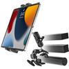 woleyi Supporto Tablet Telefono Manubrio Passeggino Scooter Golf Cart [Compatibile con Vari Tubo Palo Asta] Porta Tablet Moto Barca Bici con Morsetto Metallo per iPad, Galaxy, Kindle, Fire, 4-13