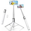 Lamicall Treppiede Smartphone, Bastone Selfie - [Apertura Automatica] 165cm Treppiede Portatile Estensibile con Telecomando Wireless & Slitta a Freddo, Alluminio, 360° Rotazione, per iPhone/Samsung